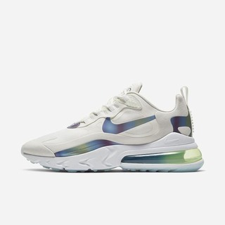 Pantofi Casual Nike Air Max 270 React Barbati Albi Platină Albi Colorati | FHLE-80271